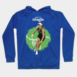 Martina Hingis cartoon Hoodie